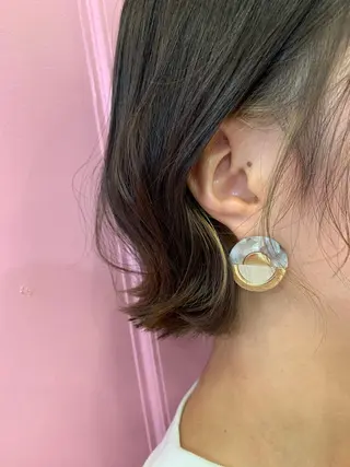 ショート カラー 工藤 萌香のヘアスタイル