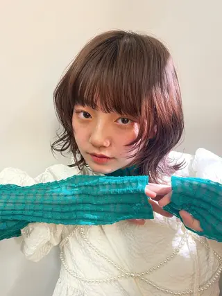 miwa/ボブパーマ /モードボブのヘアスタイル