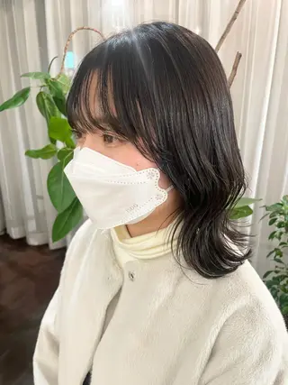 セミロング ボブ/レイヤーカット sumireのヘアスタイル