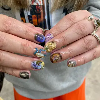 ネイル nable.所属・栗林 実莉のネイルデザイン