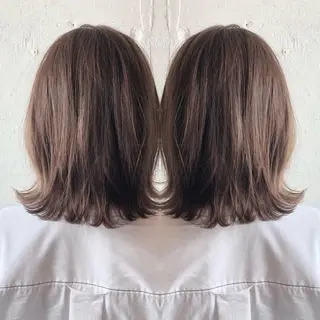 ミディアム あらき ちさとのヘアスタイル