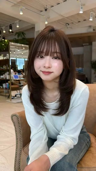 ロング 🦋レイヤー募集中 宮澤 蒼🦋のヘアスタイル