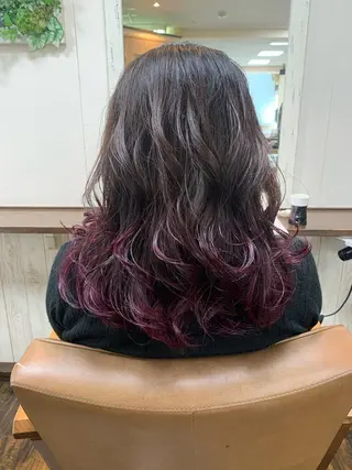 ロング カラー est hair Ameri 松戸西口店所属・est  店長 ✂︎高橋✂︎のヘアスタイル