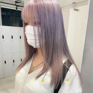 セミロング カラー SALOWIN原宿iori B１階所属・🫧美髪育成美容師 WASHIZU🫧のヘアスタイル