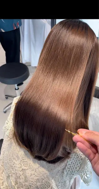 セミロング ✨髪質改善✨美髪 矯正🫧小泉のヘアスタイル