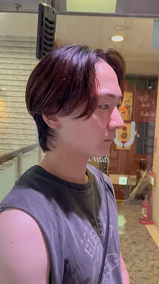 ショート パーマ メンズ daichi (UMM)のヘアスタイル