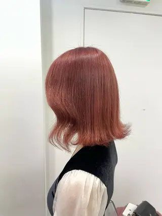 ミディアム カラー 渋谷/透明感カラー /半個室/こうめいのヘアスタイル