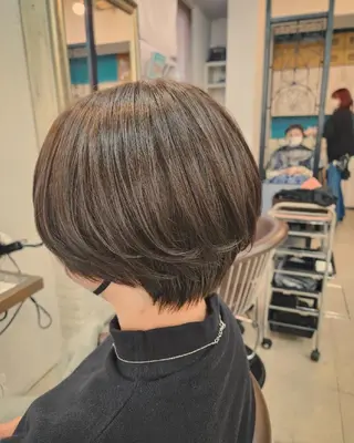 ショート 韓国ヘア🇰🇷 レイヤー/芝春樹のヘアスタイル