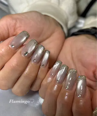 ネイル 40代からの爪に 優しい施術×自爪育成のネイルデザイン