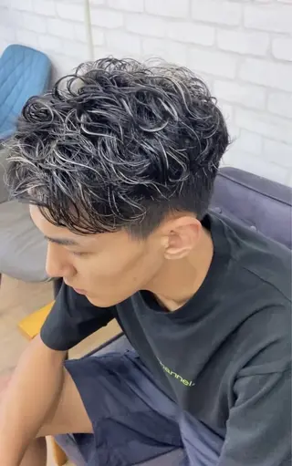 カラー パーマ メンズ mens,by cocoterrace所属・メンズ特化 美容師misakiのヘアスタイル