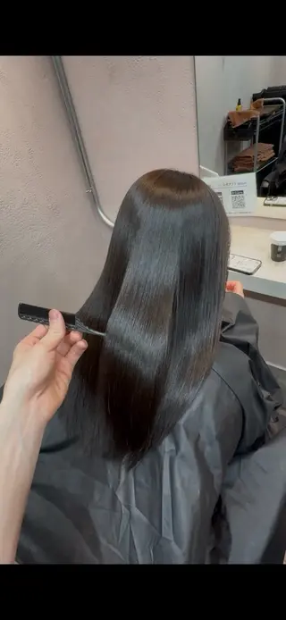 ロング カラー Lafith hair goat大和八木店所属・韓国ヘア/髪質改善 /大和八木/内丸のヘアスタイル