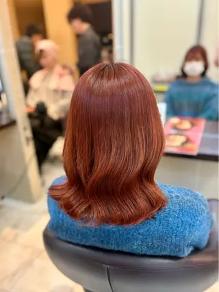 ミディアム カラー 🎀透明感カラー 🐈ナズナのヘアスタイル