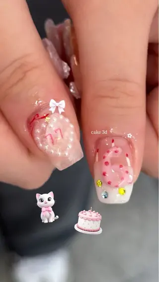 ネイル GRANDE大須 Cecil💜のネイルデザイン