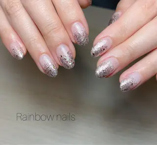 ネイル Rainbow nailsくろちゃんのネイルデザイン