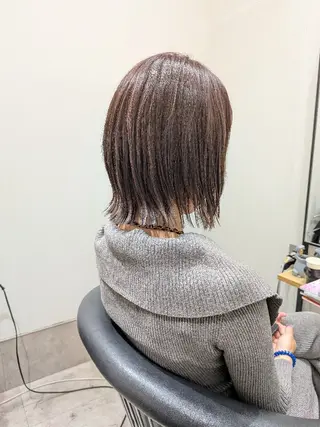 ミディアム GO TODAYシェアサロン岡山店所属・🎗️髪質改善・美髪 艶髪🥇小西邦生のヘアスタイル