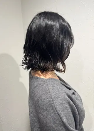 パーマ ハイトーン/レイヤー /艶カラー🎀のヘアスタイル