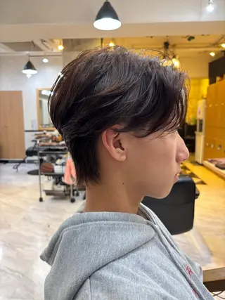 ショート パーマ メンズ ✨透明感×ツヤ髪✨ 川崎/KAITOのヘアスタイル