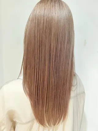 ロング カラー le'a所属・谷町/Le'a /竹原しおなのヘアスタイル