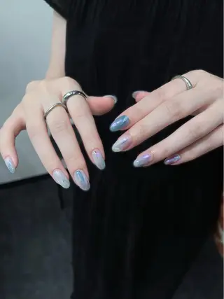 ネイル GRANDE大須 Cecil💜のネイルデザイン