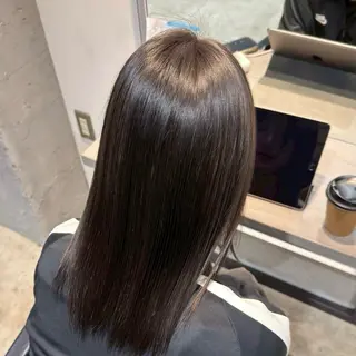ミディアム カラー はなか こうすけのヘアスタイル