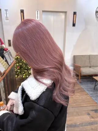 カラー 東茉央/ブリーチ /パーマ🧸銀座のヘアスタイル