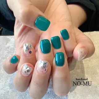 ネイル hair＆nail NO-MU所属・hair＆nail NO-MUのネイルデザイン