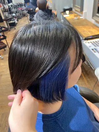 ショート カラー est  hair by friends所属・しみず ゆきのヘアスタイル