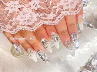 ネイル 23時まで❤︎韓国、 ワンホンネイルのネイルデザイン