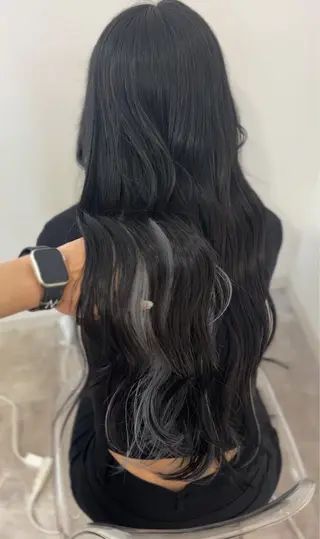 カラー ヘアアレンジ 艶髪ハイトーン/ ブロンド/Nagiのヘアスタイル