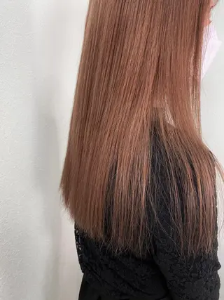 ロング カラー hair salon dot.tokyo color所属・MANAMI 🥀ウルフカットのヘアスタイル