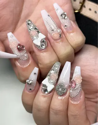 ロング ALAN nail SAYURIのネイルデザイン