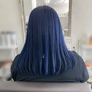 セミロング カラー Avenir~axe~所属・カラー職人 🍎IKUMI🍎のヘアスタイル