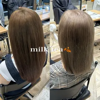 カラー 🫧ナナ_ 髪質改善_カラー🍑のヘアスタイル
