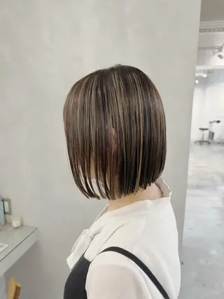 ショート ハイライト/レイヤー 木下翔太のヘアスタイル