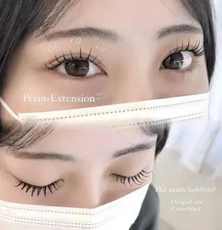 マツエク・マツパ ViSEO Noaのマツエク・マツパデザイン