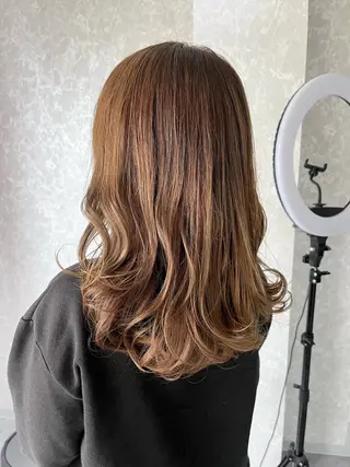 セミロング 池田 真衣のヘアスタイル