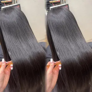 セミロング 葉南/顔周りレイヤー /メンズのヘアスタイル