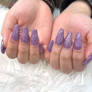 ロング 柴崎 かおりのネイルデザイン