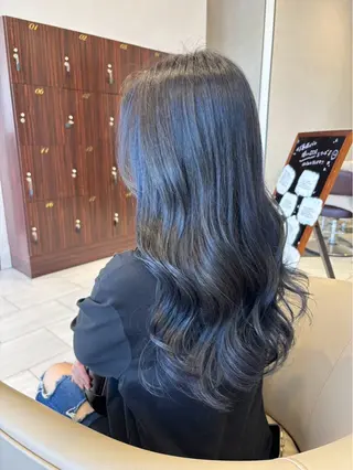 カラー おおい まほのヘアスタイル