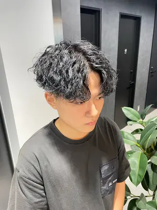 パーマ メンズ イケメン製造機 🔥上原沙羅🔥のヘアスタイル