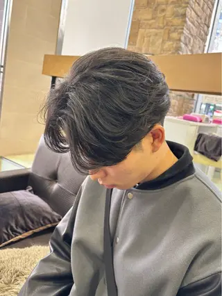 パーマ メンズ mens骨格矯正/ 理論パーマ/yuyaのヘアスタイル