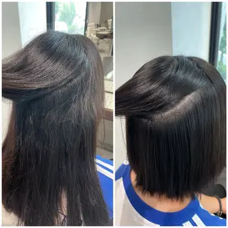 ミディアム 縮毛矯正特化🩰 竹口はるかのヘアスタイル