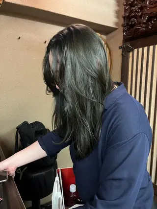 ロング KAH所属・Koichi Satoのヘアスタイル