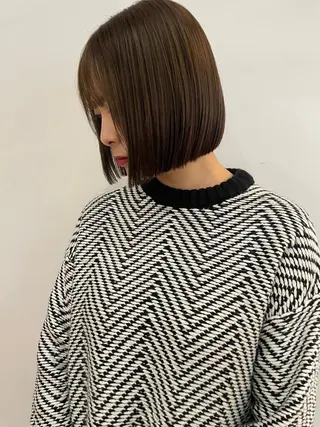 ハナ🌼 梅田/ボブ/パーマのヘアスタイル