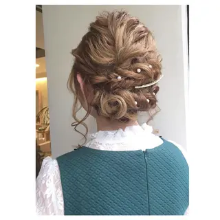 セミロング 近藤 麻紀のヘアスタイル