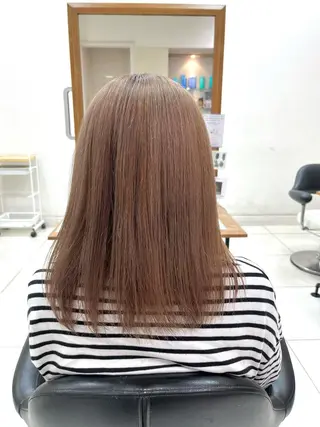 セミロング ✔️ダブルカラー ✔️ショート✔️今野のヘアスタイル