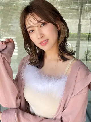 ミディアム また会いたくなる 美容師【KENTA】のヘアスタイル