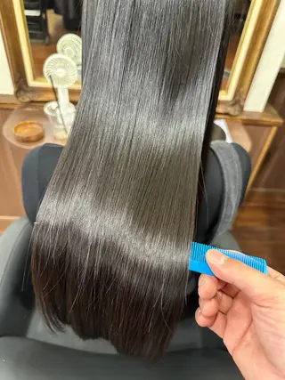 ロング 名古屋栄の髪質改善 トリートメント/清田のヘアスタイル