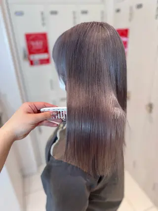 セミロング カラー 🦋艶髪ハイトーン / Mio🦋のヘアスタイル