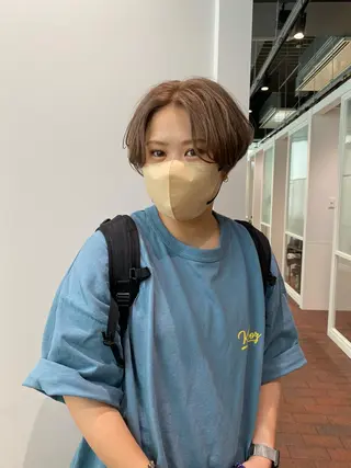 ショート カラー CURIO/南船場 /RIN💈🍎のヘアスタイル